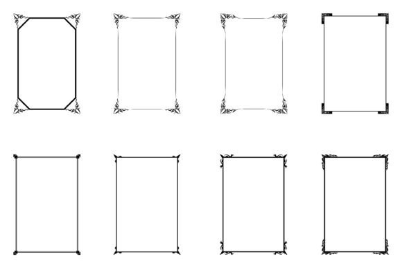 Bundle of Decorative Frames Set 1: Elevate Your Visual Storytelling
