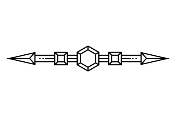 Decorative Geometric Header: Vintage Div for Timeless Design