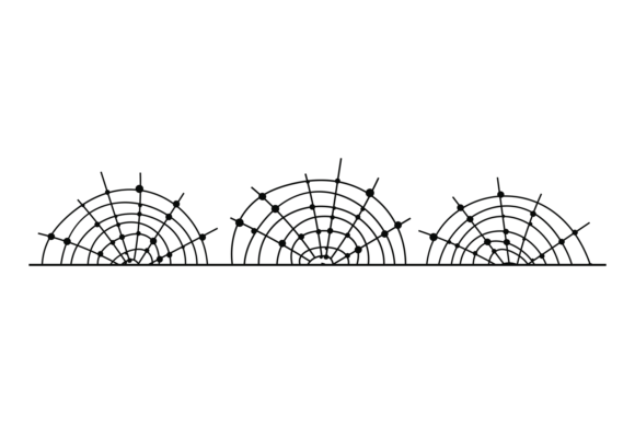 Decorative Halloween Border with Round S: A Spooky Design Asset