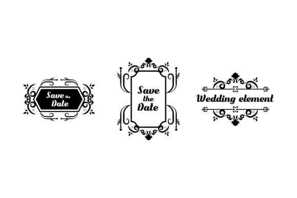 Elegant Vintage Wedding Frames for Timeless Designs