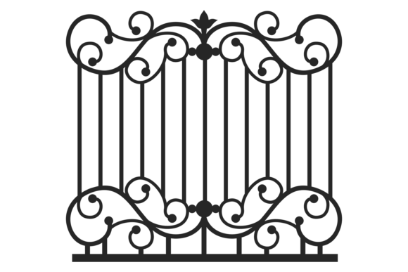 Ornate Black Vintage: The Iron Gate Typeface
