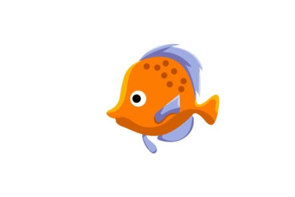 Summer Decorative Fish Cute Stock Icons for Vibrant Projects