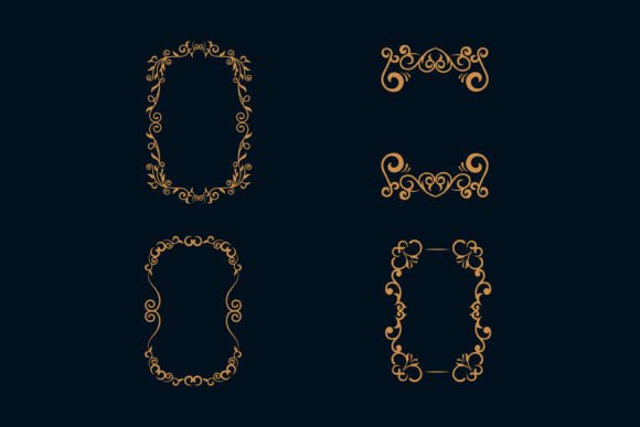 Vector Decorative Frame Template: Elevate Your Design Projects