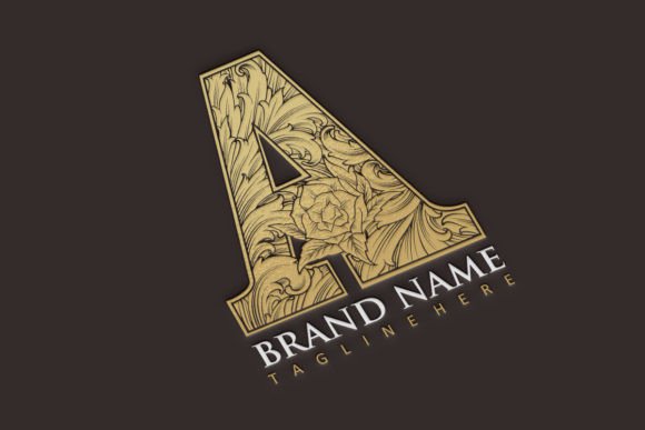 Vintage Monogram Letter Decorative: A Designer's Asset